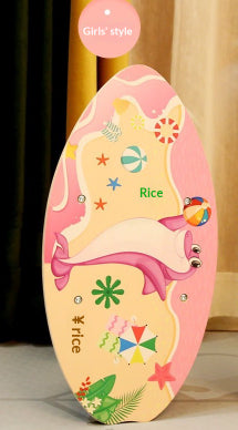 Wooden Wobble Balance Board Kids Sensory Play