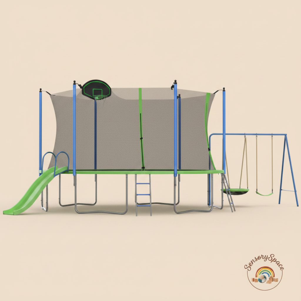 12FT Trampoline – Swings Detail