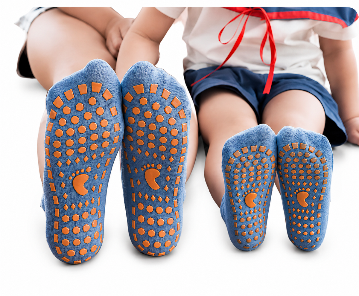 Sensory-Friendly Anti-Slip Floor Socks