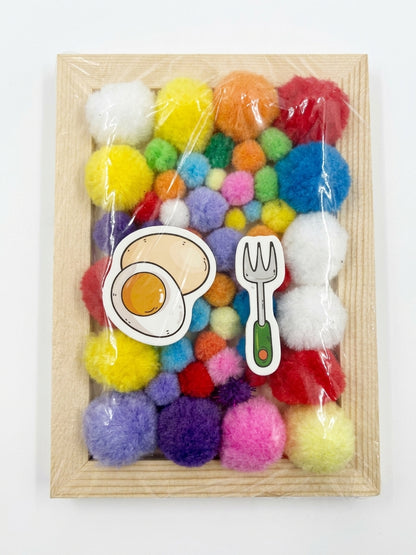 Tactile Sensory Task Board for Kids