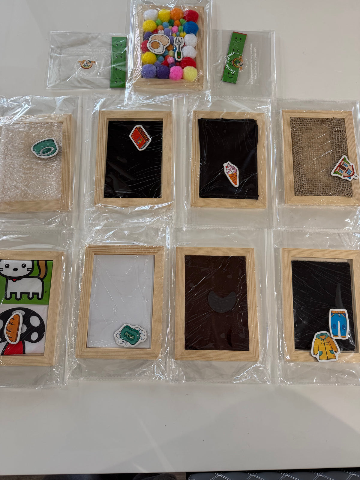 Tactile Sensory Task Board for Kids