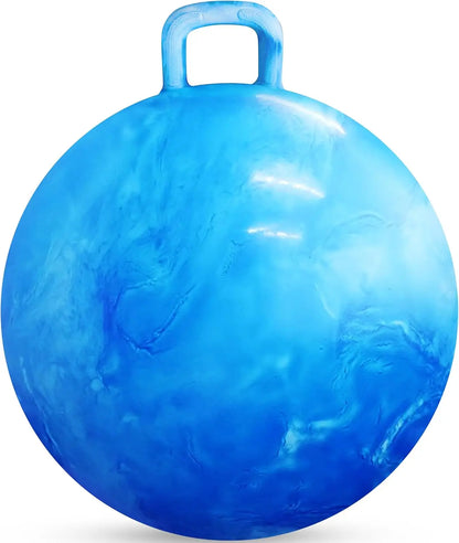 Inflatable Hopper Ball with Handle for Sensory Play
