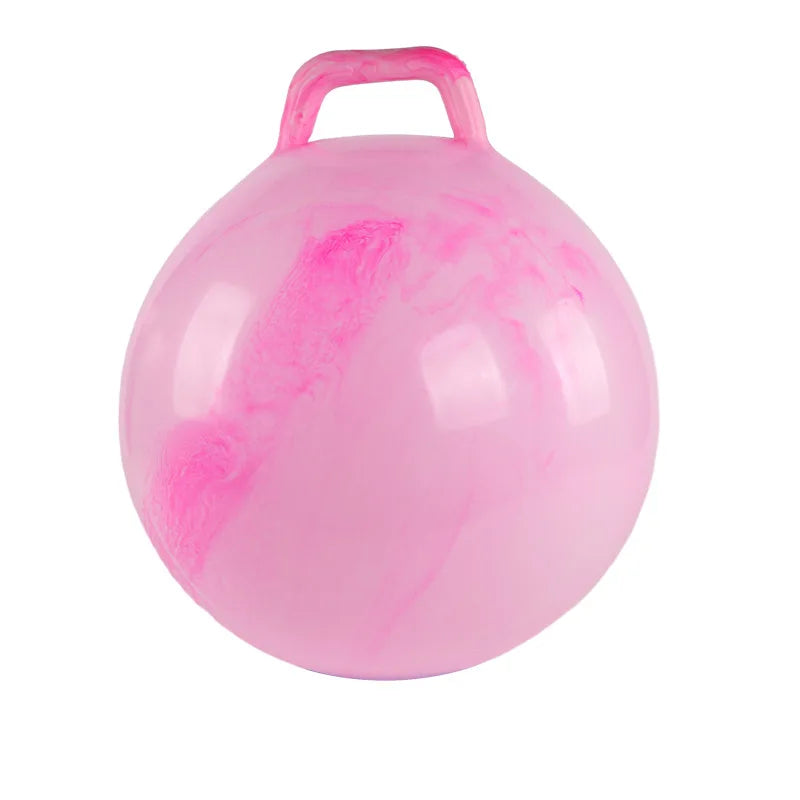 Inflatable Hopper Ball with Handle for Sensory Play