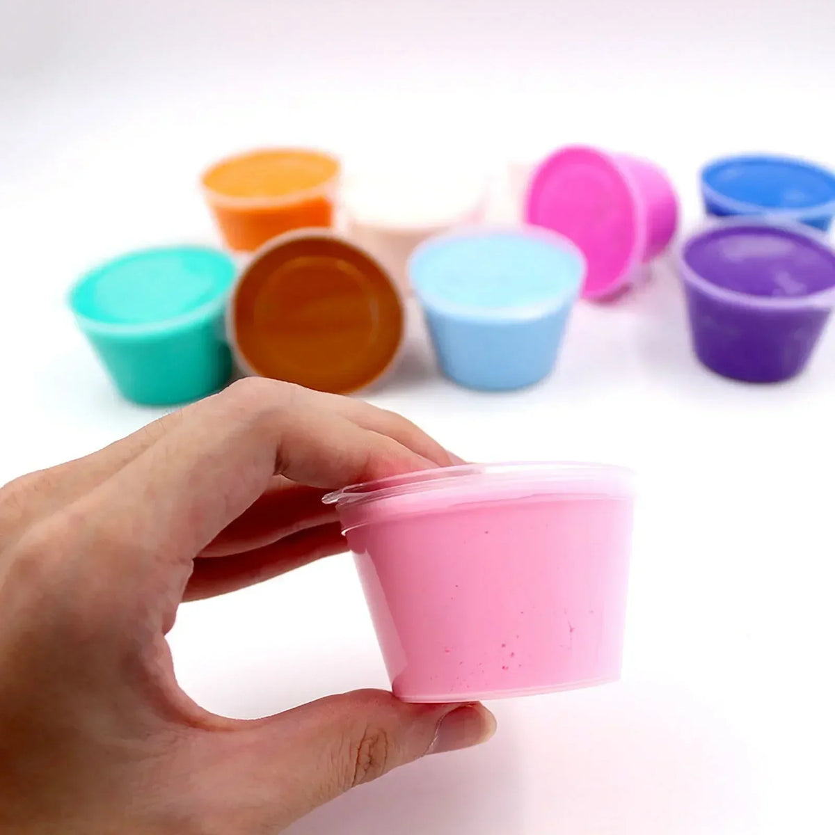 Soft Non-Sticky Scented Butter Slime for Sensory Play