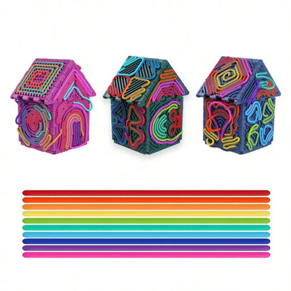 Decompression Silicone Sensory Puzzle