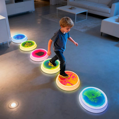 LED Light-Up Balance Stones