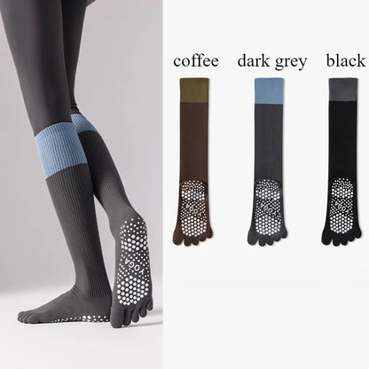 Women's Anti-Slip Toe Compression Sensory Socks