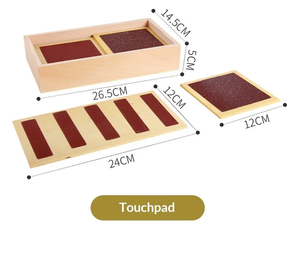 Sharpen Touch & Texture Awareness with the Our Montessori Tactile Board