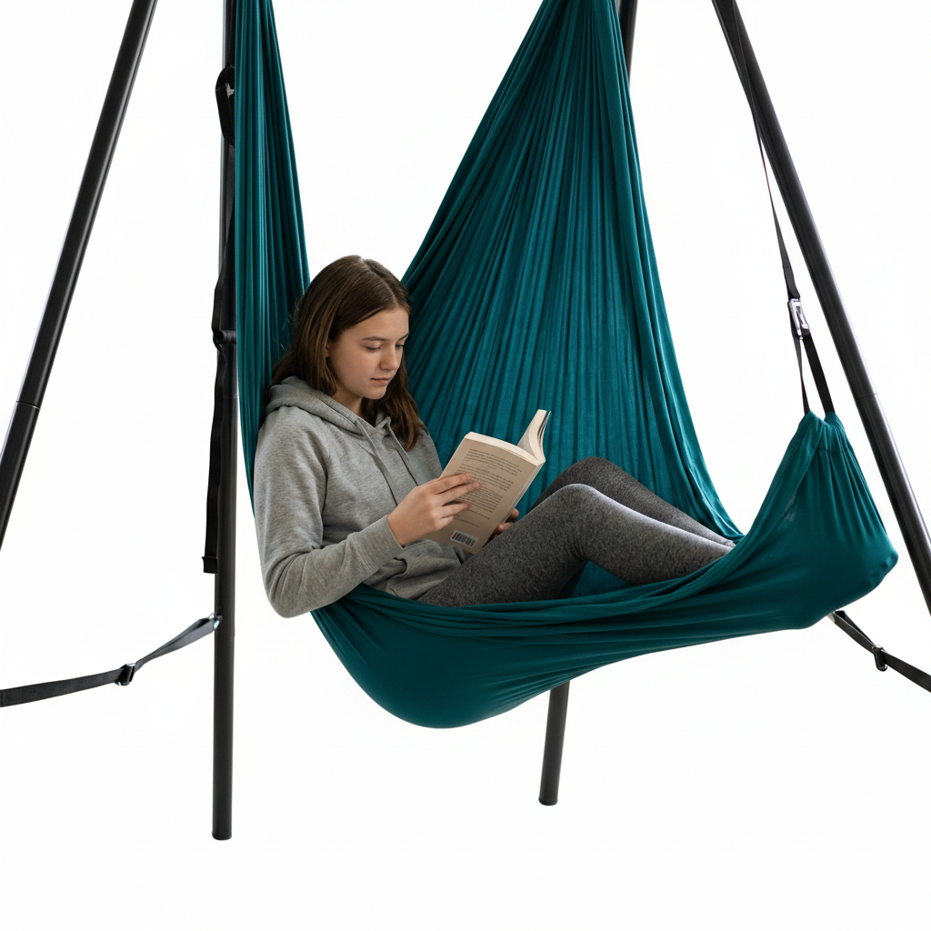 Aerial Yoga Hammock Black Frame - 4