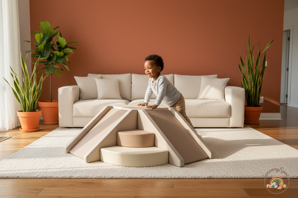 African American Toddler Terracotta Room