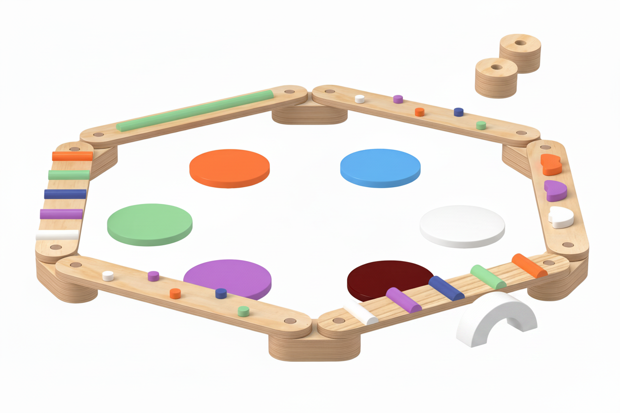 Balance Beam - White BG 1
