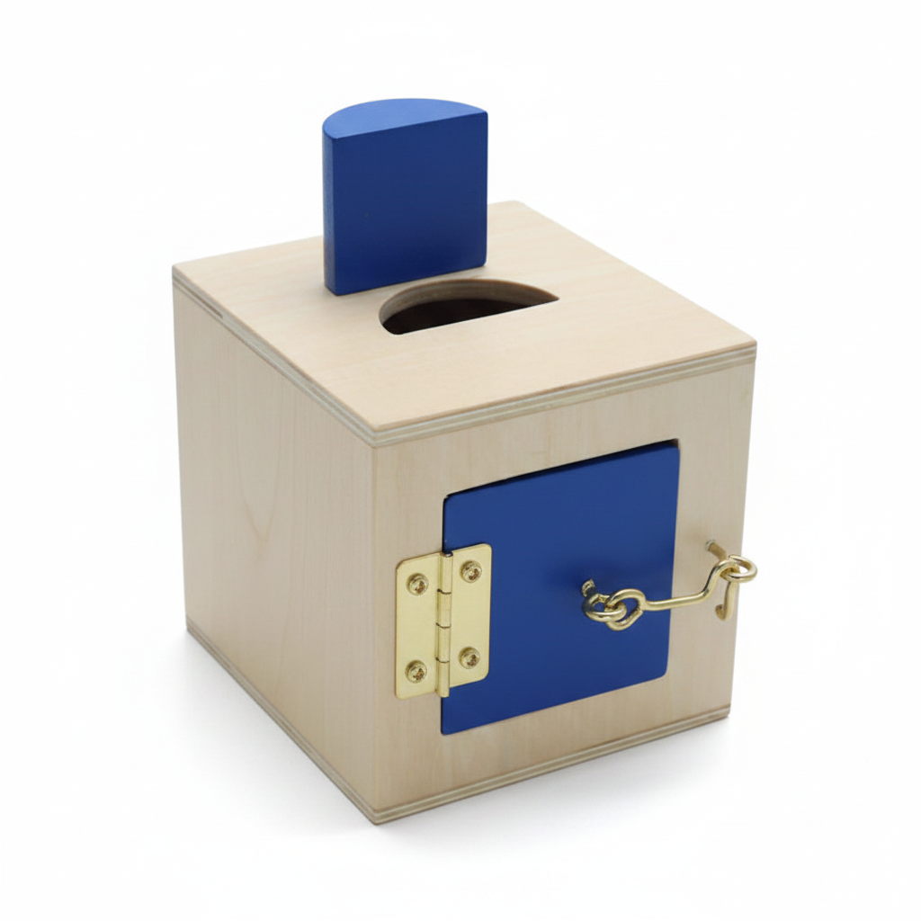 Blue Lock Box - White BG