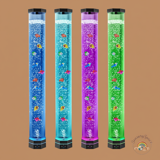 Bubble Tube Lamp - Brown BG #1