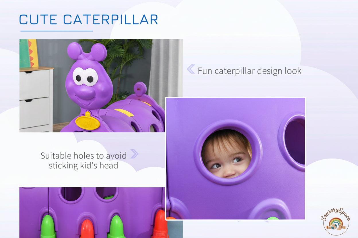 Caterpillar Tunnel + Logo 3
