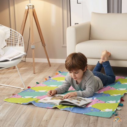 Colorful Capybara Sensory Blanket – Image 6