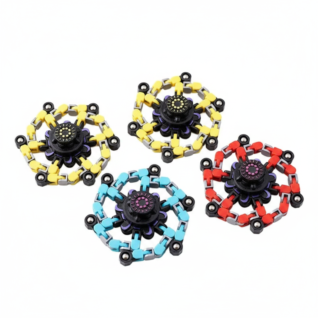 Fidget Robot 1 White BG