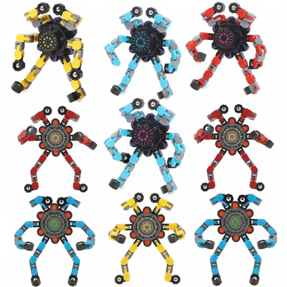 Fidget Robot White BG