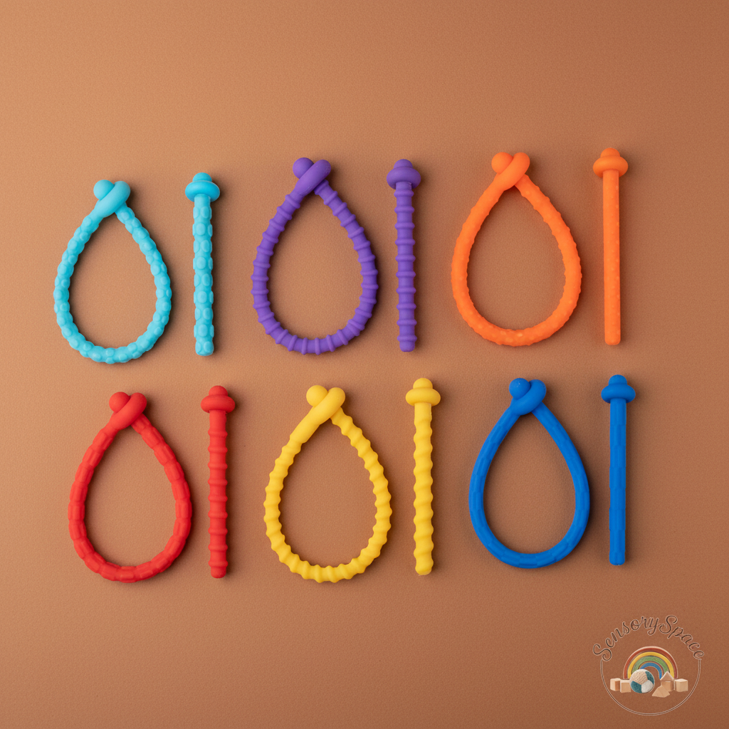 Flat lay on terracotta background
