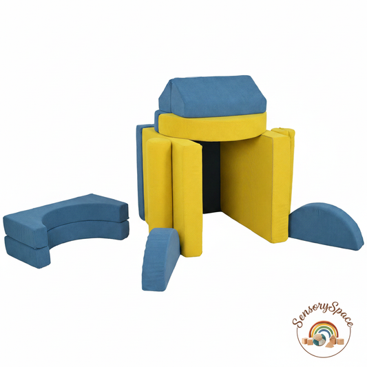 Foam Climbing Blocks with Logo - 9