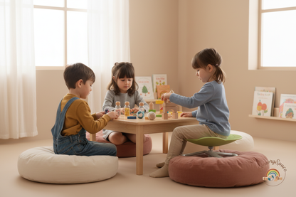 Group of kids in classroom