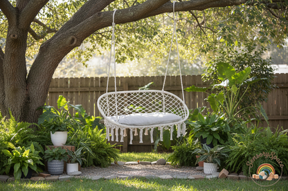 Hammock Chair - Garden Setting