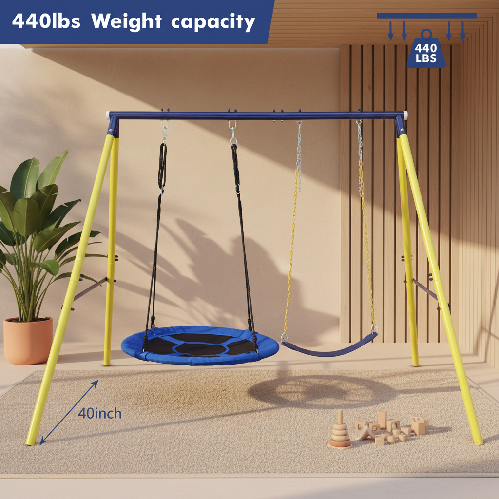 Hammock Swing Set — Sensory BG 2