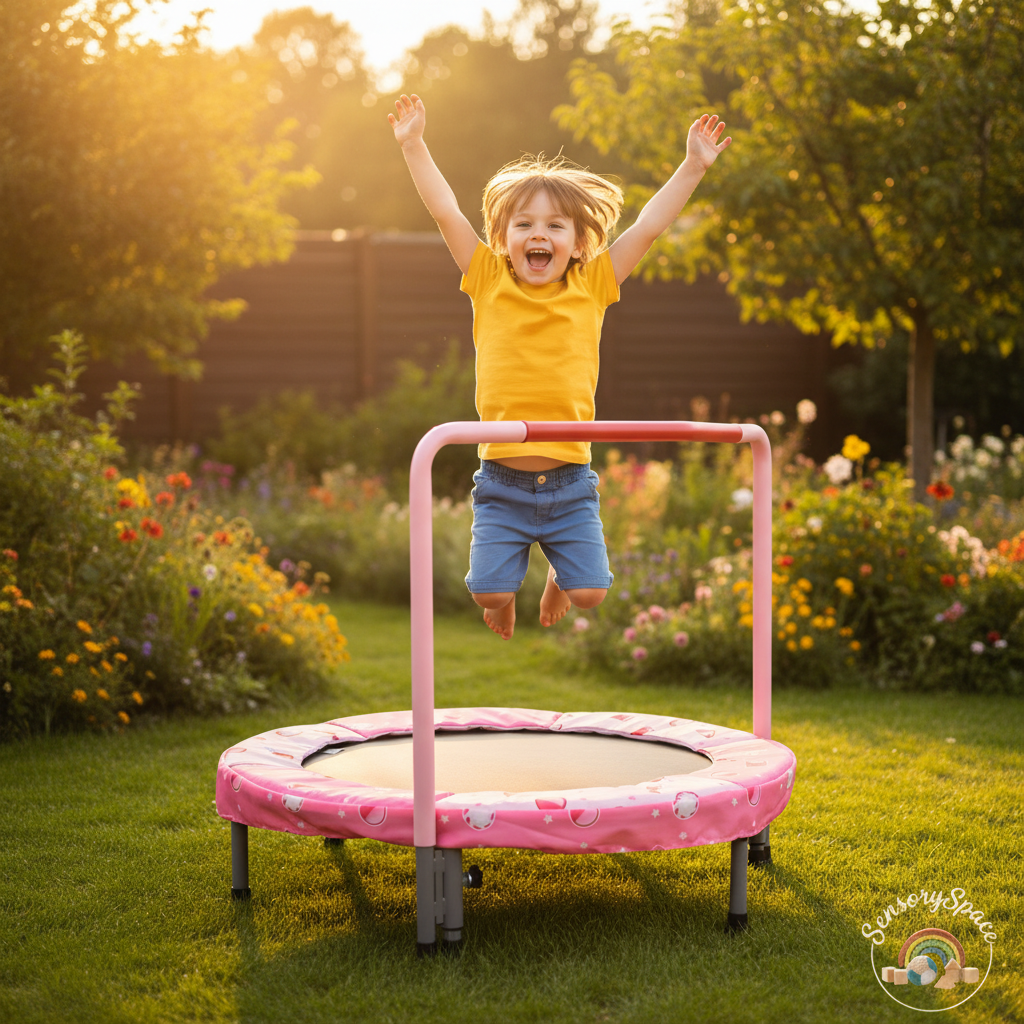 Kid on Trampoline 5