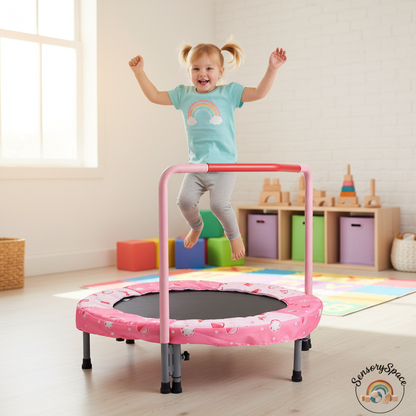 Kid on Trampoline