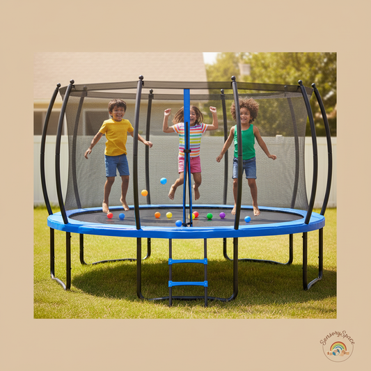 Kids Jumping Trampoline - Variation 1