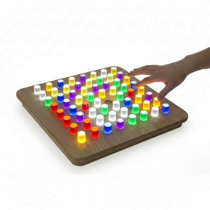 LED Peg Board Hand White BG