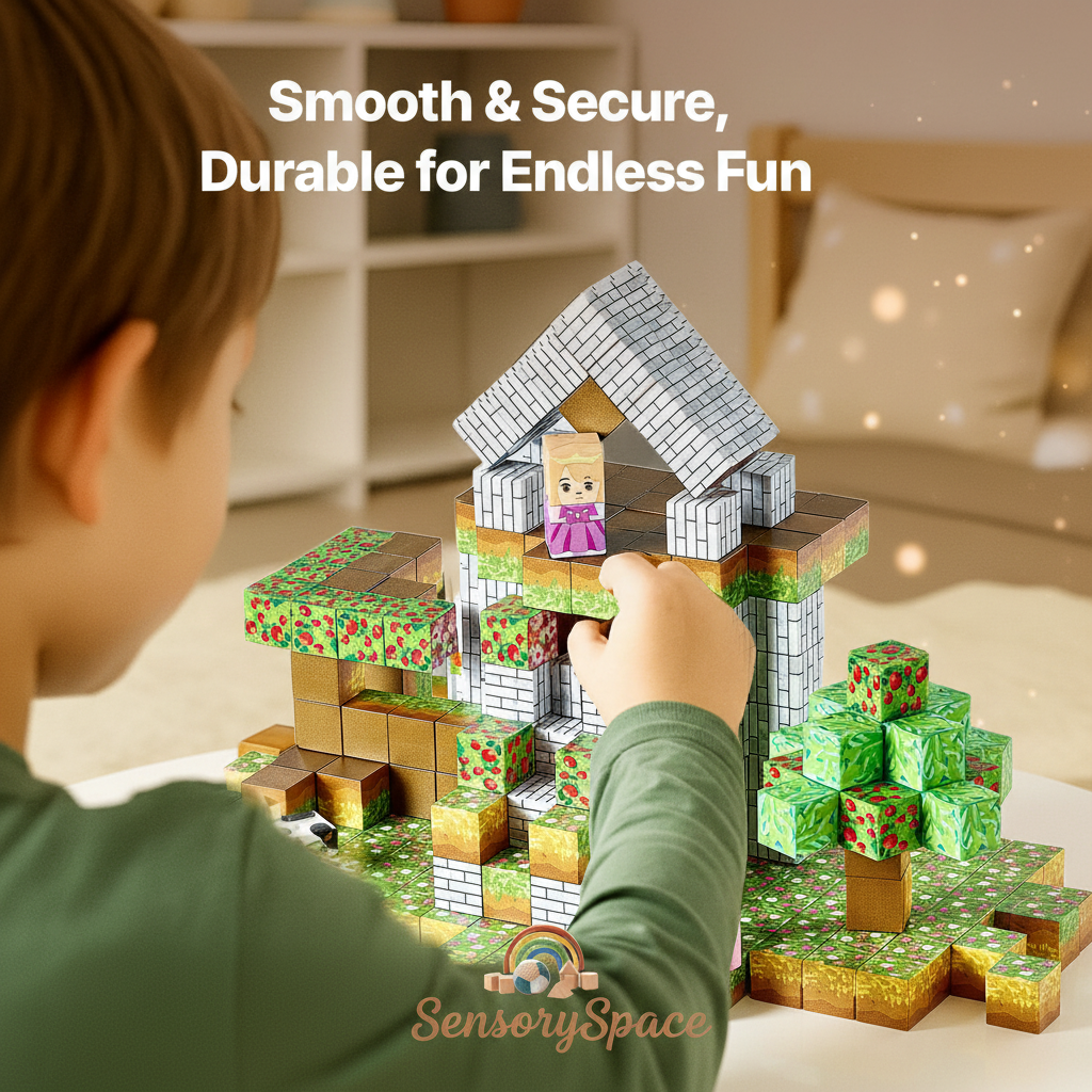 Magnetic Blocks Image 3 - Sensory BG + Logo