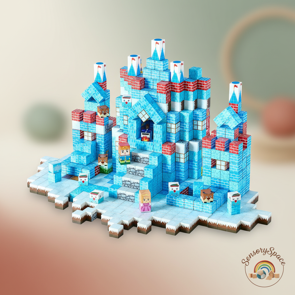 Magnetic Castle Set - Sensory BG 1