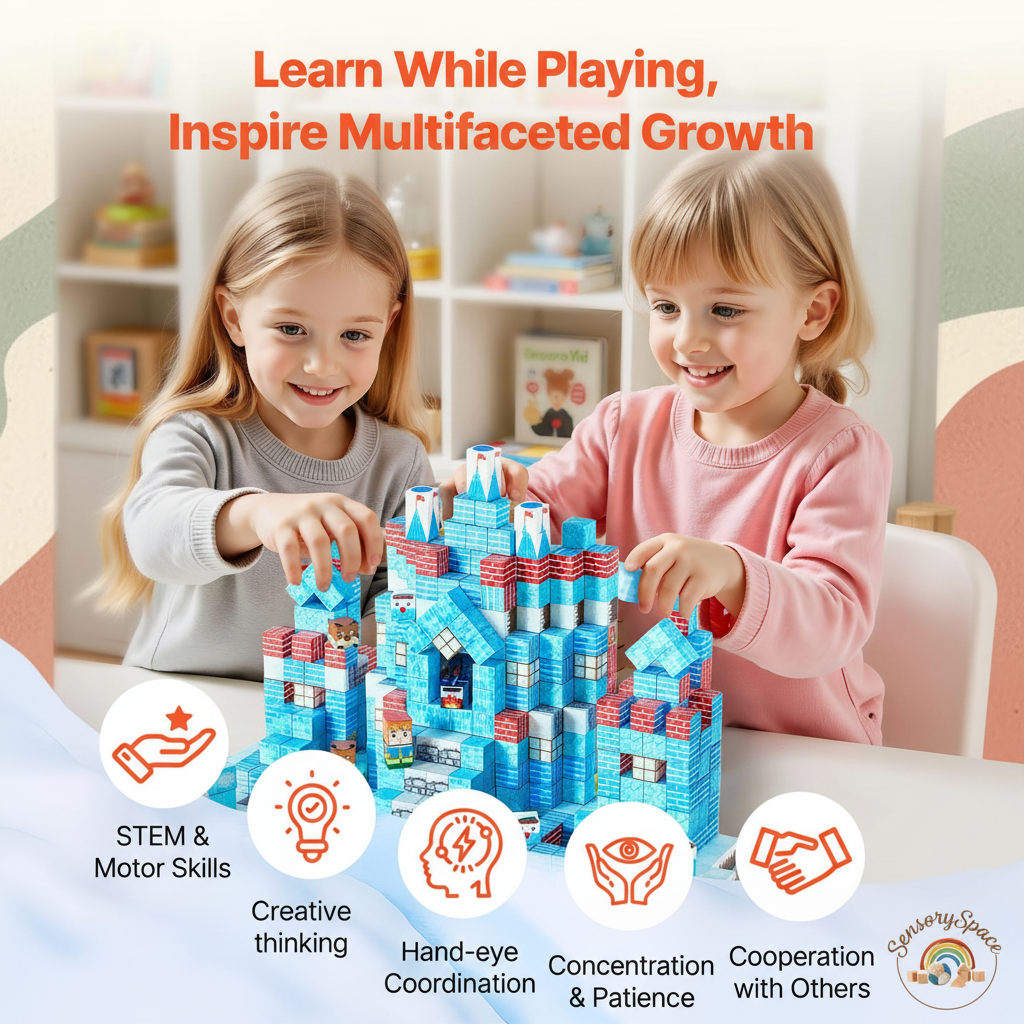Magnetic Castle Set - Sensory BG 2
