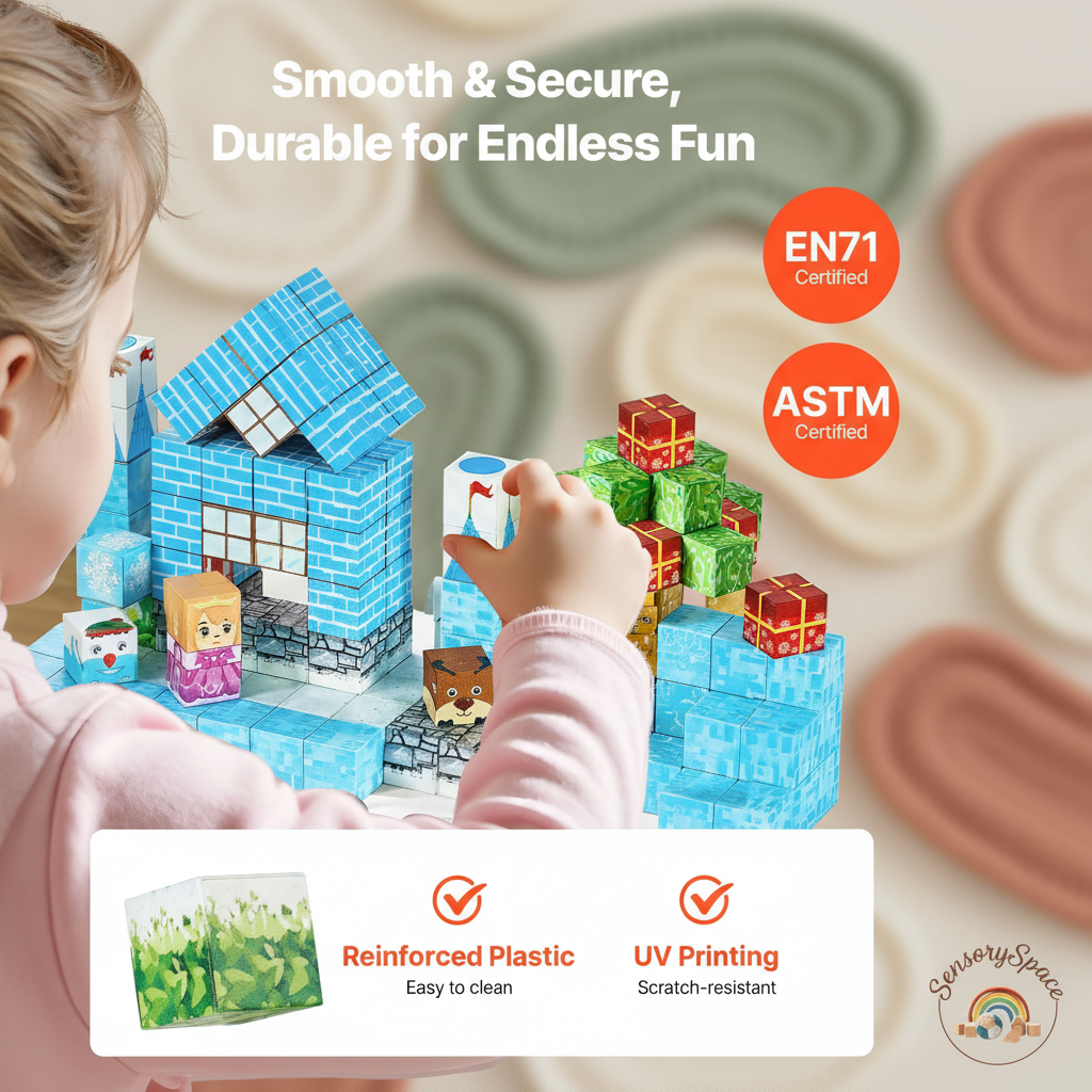 Magnetic Castle Set - Sensory BG 3