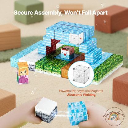 Magnetic Castle Set - Sensory BG 5