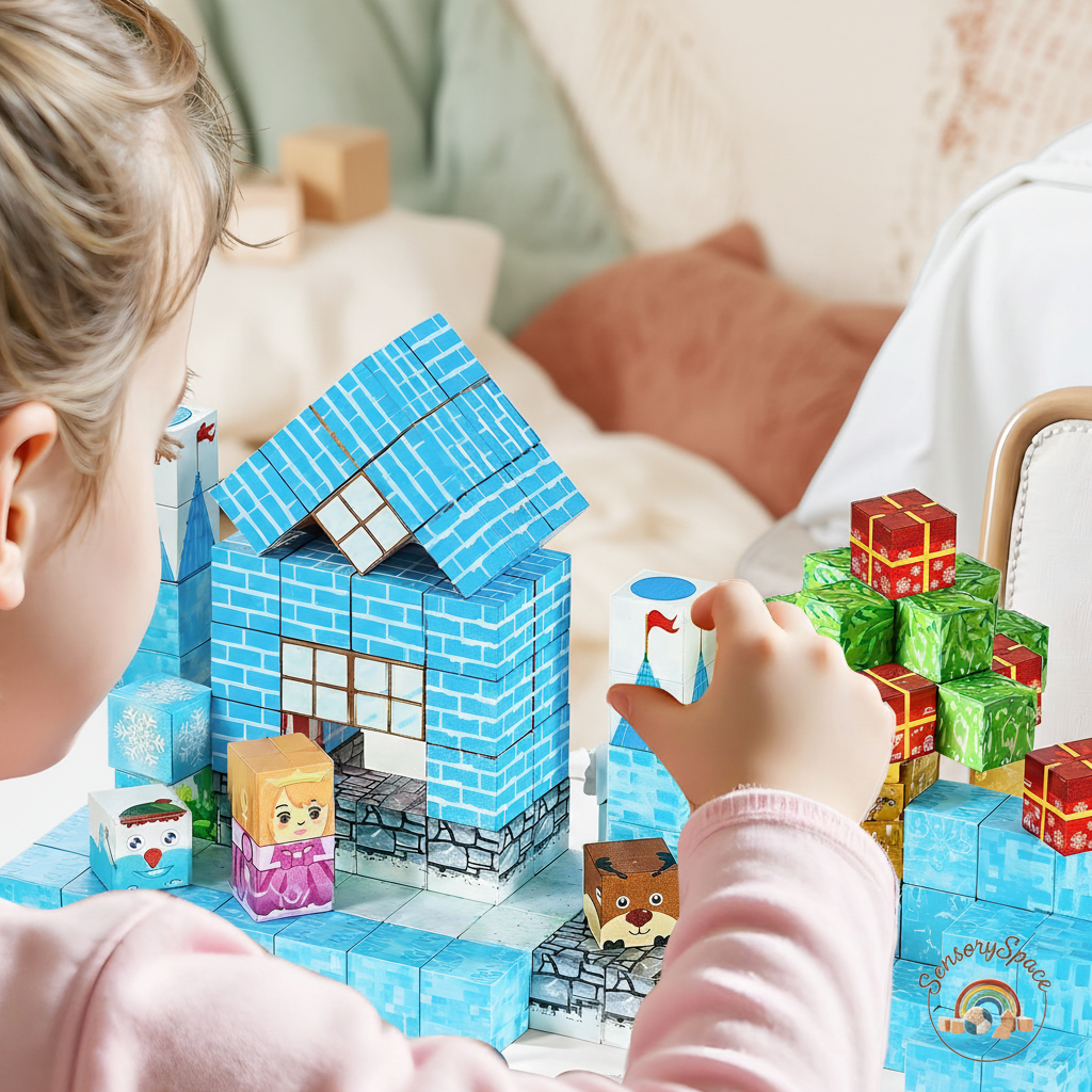 Magnetic Castle Set - Sensory BG 6