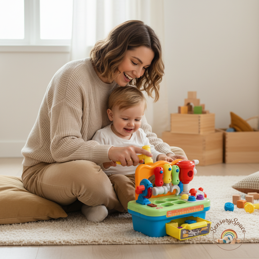 Mom & Kid Playing 2