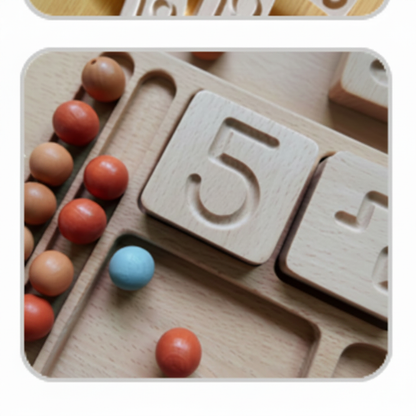 Number Board White
