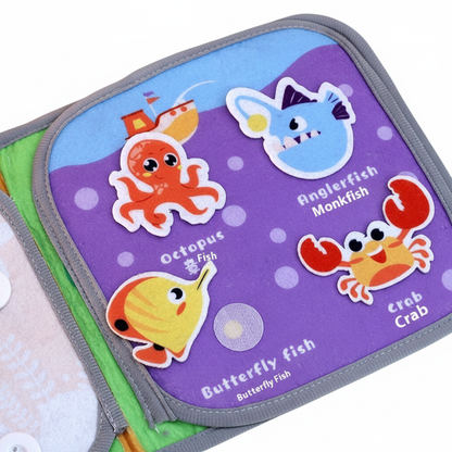Ocean velcro white bg