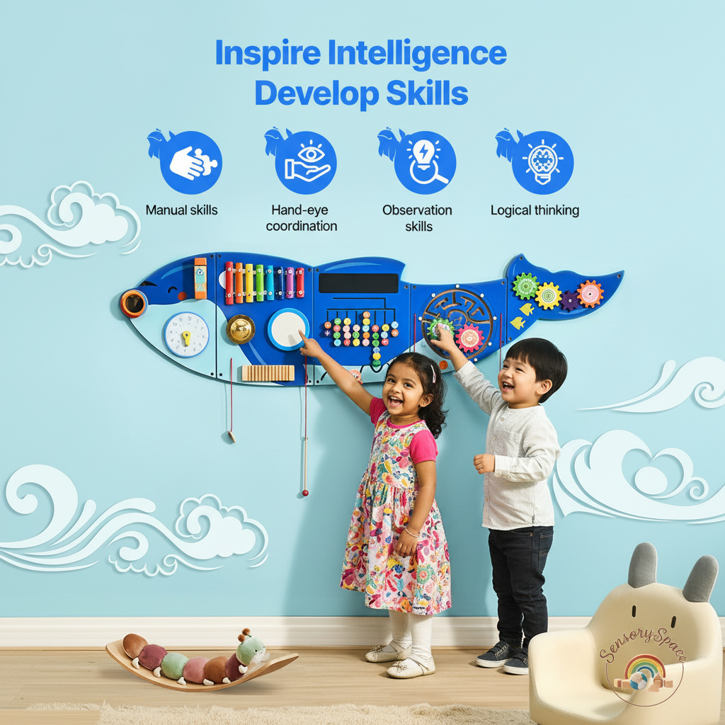 Orca Busy Board - Indian & Asian Kids 4