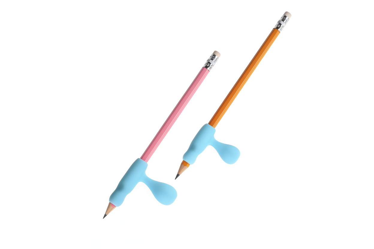 Pencils with grips