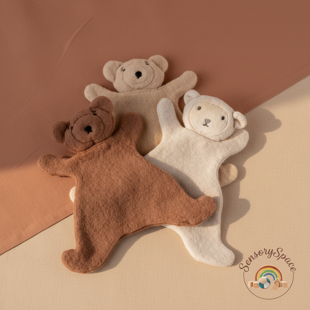 Plush on terracotta