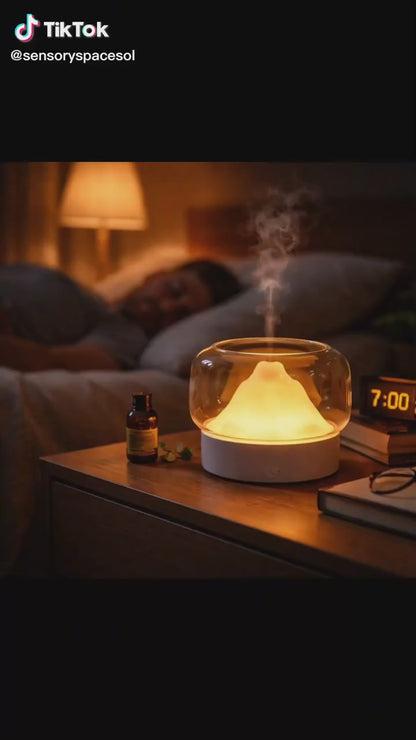 Ease Anxiety Naturally with Aromatherapy Mountain Type Humidifier