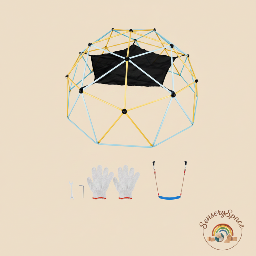 Product on Beige Background with Logo