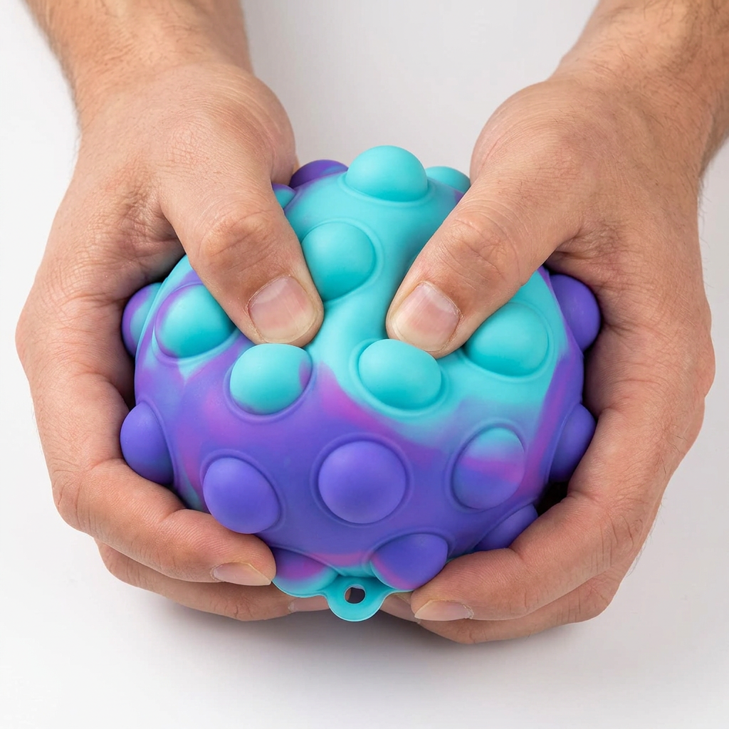 Purple turquoise bal3