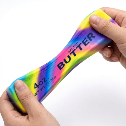 Rainbow butter stretch