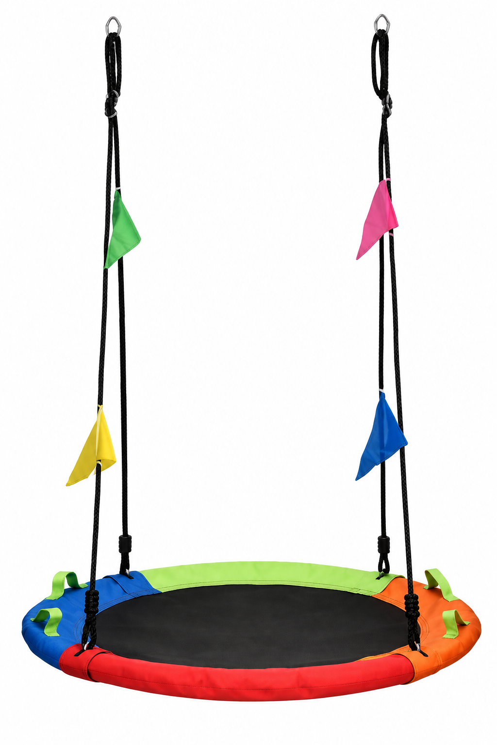 Round swing product view on white