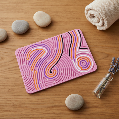 Sensory busy board pink variant