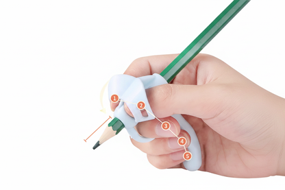 Silicone Pencil Grip - White BG 3