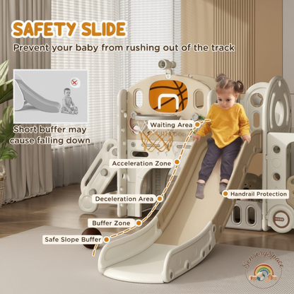 Slide For Kids – Beige + Logo 2